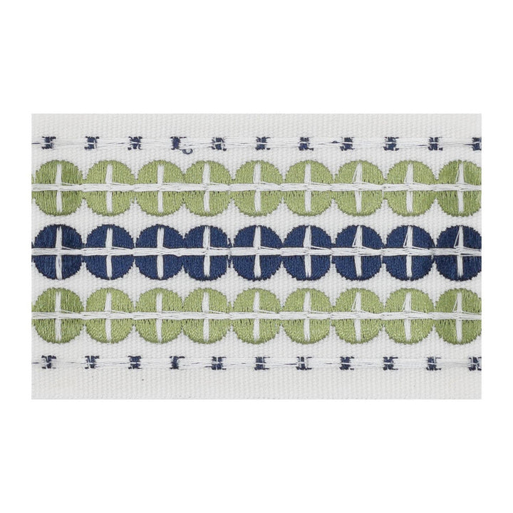 Oberlin Tape 4 Moss by Stout Trim Stout Trim Oberlin Tape 4 MossTrim SMALL WONDERS TRIM 100%POL CHINA </p><p>Repeat: H: 0.375, V: 0.000 2.38 in - Fabric Carolina -