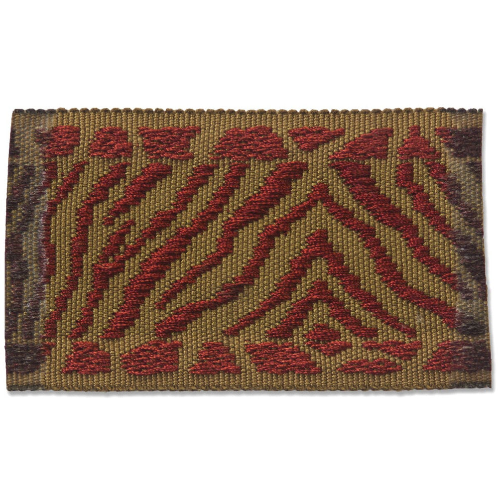 Odelia 2 Wine by Stout Designer Trim NEW WORLD TAPES & BORDERS 100%SVI CHINA </p><p>Repeat: 0 2 in - Swanky Fabrics -