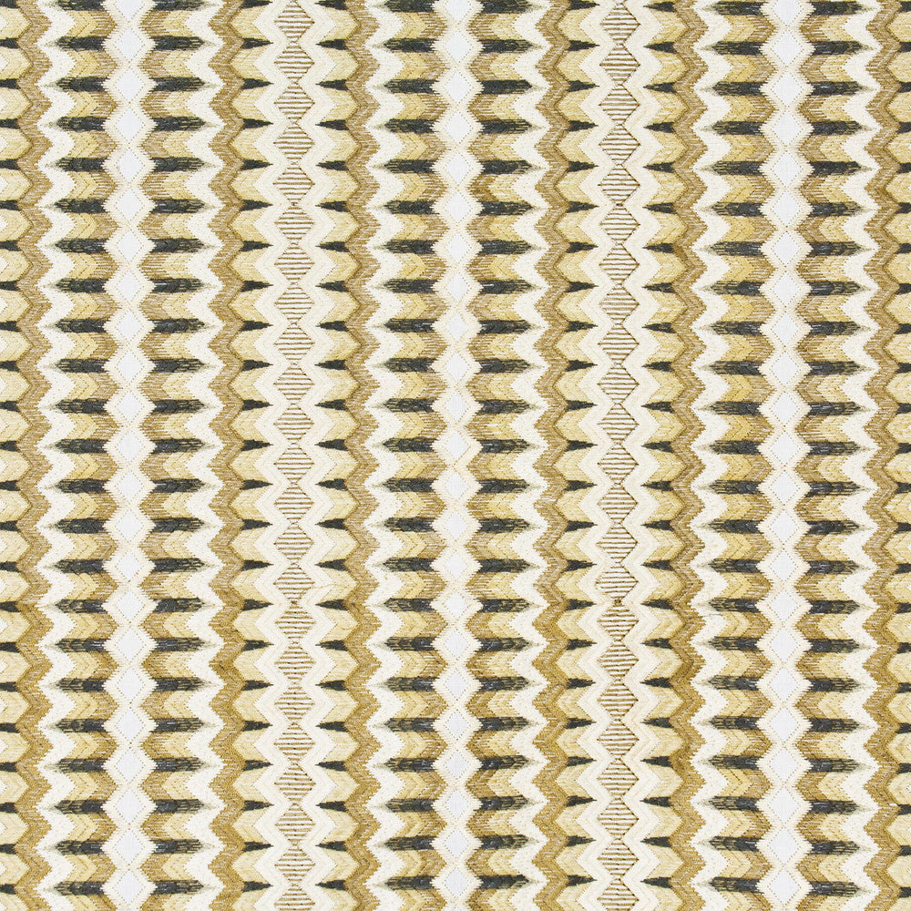 Offpeak 2 Sandstone by Stout Designer Fabric RAINBOW LIBRARY TOAST/DRIFTWOOD 40%COT 60%LIN %BEMB INDIA </p><p>Repeat: 15.75 51.12 in - Swanky Fabrics -