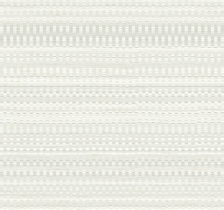 Tapestry Stitch Grey Wallpaper by York Wallcoverings Designer New Origins Covers about 60.8 square feet 27-in by 27-ft long roll Unpasted 25.25 - Swanky Fabrics -