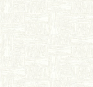 York Wallcoverings Wallpaper Wicker Dot Ivory