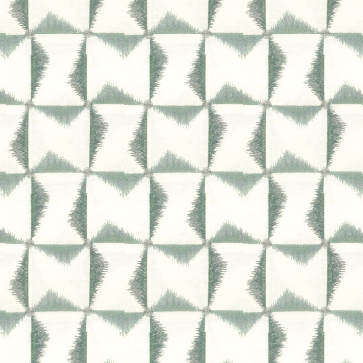 Ontario 2 Dewkist by Stout Designer Fabric RAINBOW LIBRARY SPRAY/SHORELINE 80%COT 20%POL %BEMB INDIA Horizontal: 6.750 and Vertical: 7.500 52 in - Swanky Fabrics -