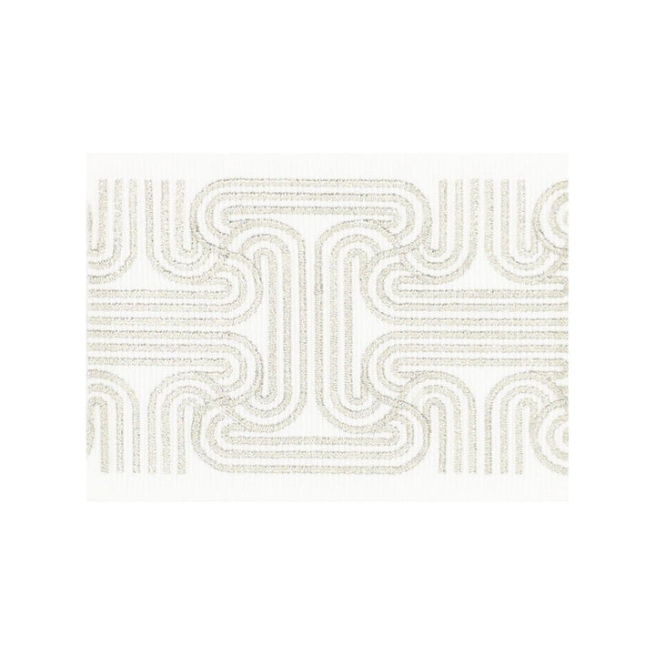 Open Tape 1 Silver by Stout Trim Stout Trim Open Tape 1 SilverTrim ALLURE TRIM 61%SVI 37%MTL 2%POL CHINA </p><p>Repeat: H: 2.875, V: 0.000 3 in - Fabric Carolina -