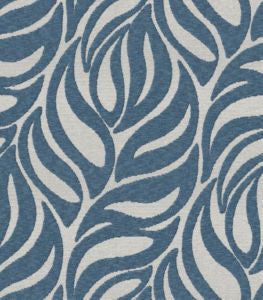 Opus Captain'S Blue by Norbar Designer Fabric HEAT WAVE 100% SOLUTION DYED ACRYLIC CHINA 15"V 14 1/2"H 54" - Swanky Fabrics -