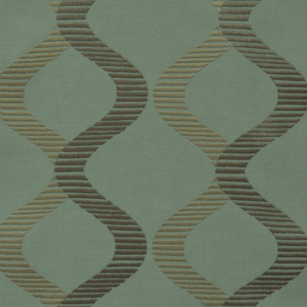 Oriana A Spa by Europatex Designer Fabric Oriana 80% Polyester, 10% Linen, 10% Viscose 06.50" H, 06.30" V 55.00 inches - Swanky Fabrics -