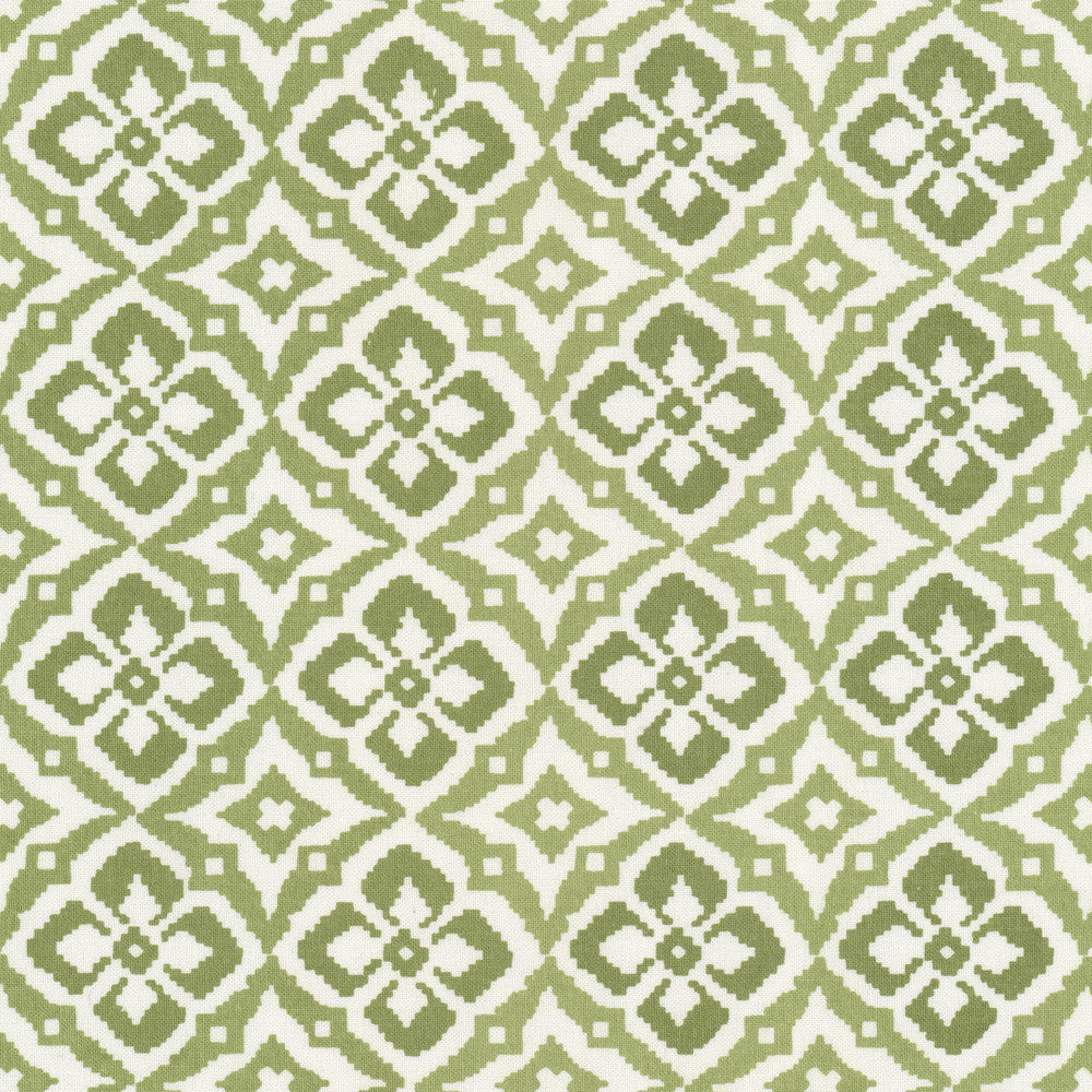 Ornament 2 Celadon by Stout Fabric Stout Fabric Ornament 2 CeladonFabric RAINBOW LIBRARY SAGE/CYPRESS 100%COT INDIA </p><p>Repeat: H: 3.000, V: 3.000 59 in - Fabric Carolina -