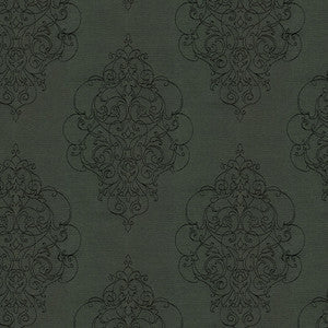 Crypton Fabric Ornamental 9006 Graphite