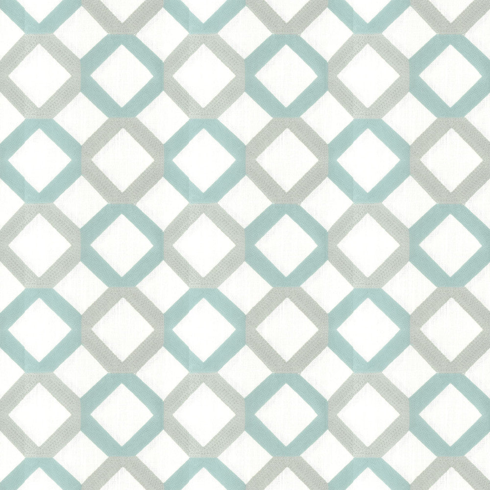 Ortonville 1 Seaglass by Stout Designer Fabric RAINBOW LIBRARY SPRAY/SHORELINE 73%COT 27%POL %CEMB INDIA Horizontal: 9.000 and Vertical: 9.625 54 in - Swanky Fabrics -