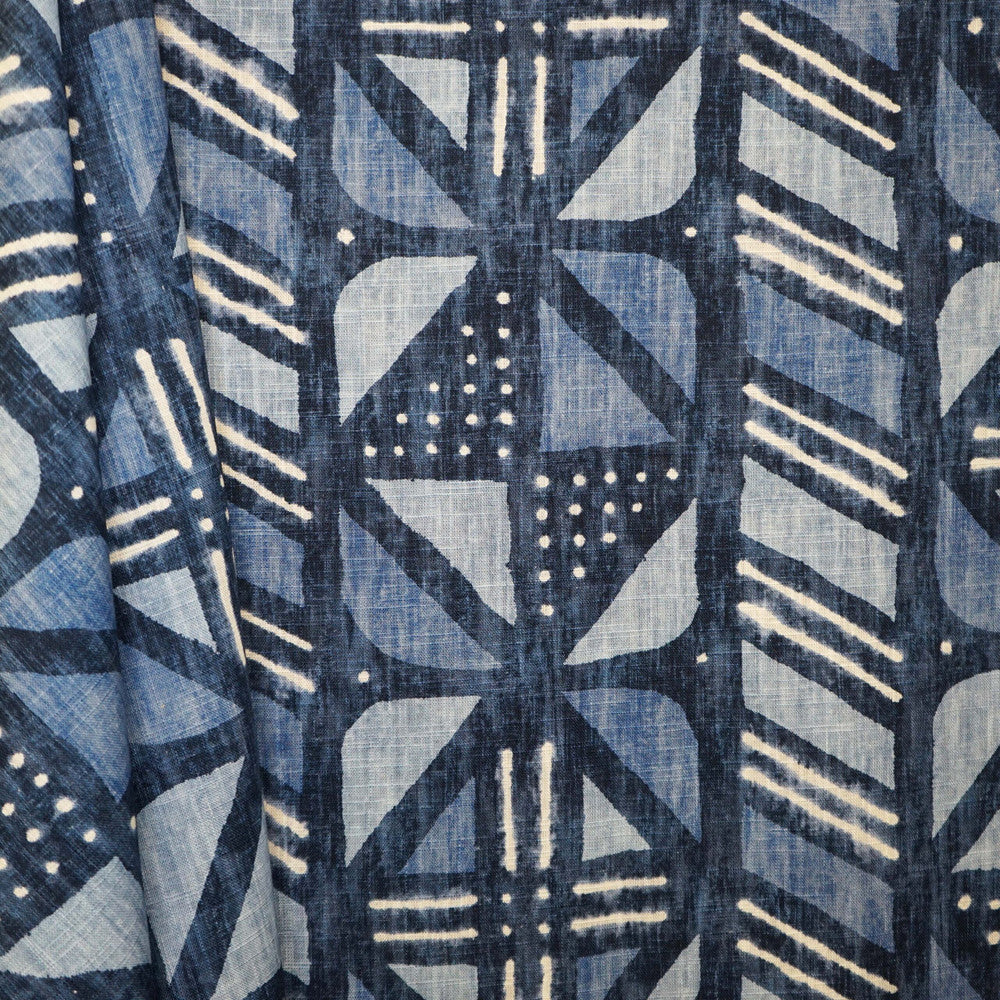 OSAKA 67SJ102 by JF Designer Fabric JF Studio 67% Viscose, 33% Linen United Kingdom  Horizontal: 27 and Vertical: 20.875 56  - Swanky Fabrics -