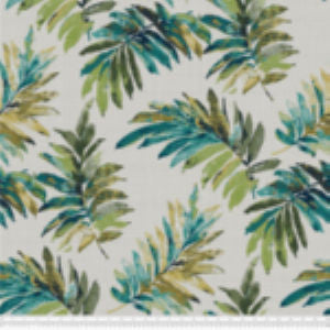 Oshie Kiwi Turquoise 2 by Norbar Designer Fabric 100% POLYESTER CHINA 28"V - 28"H 54 - Swanky Fabrics -