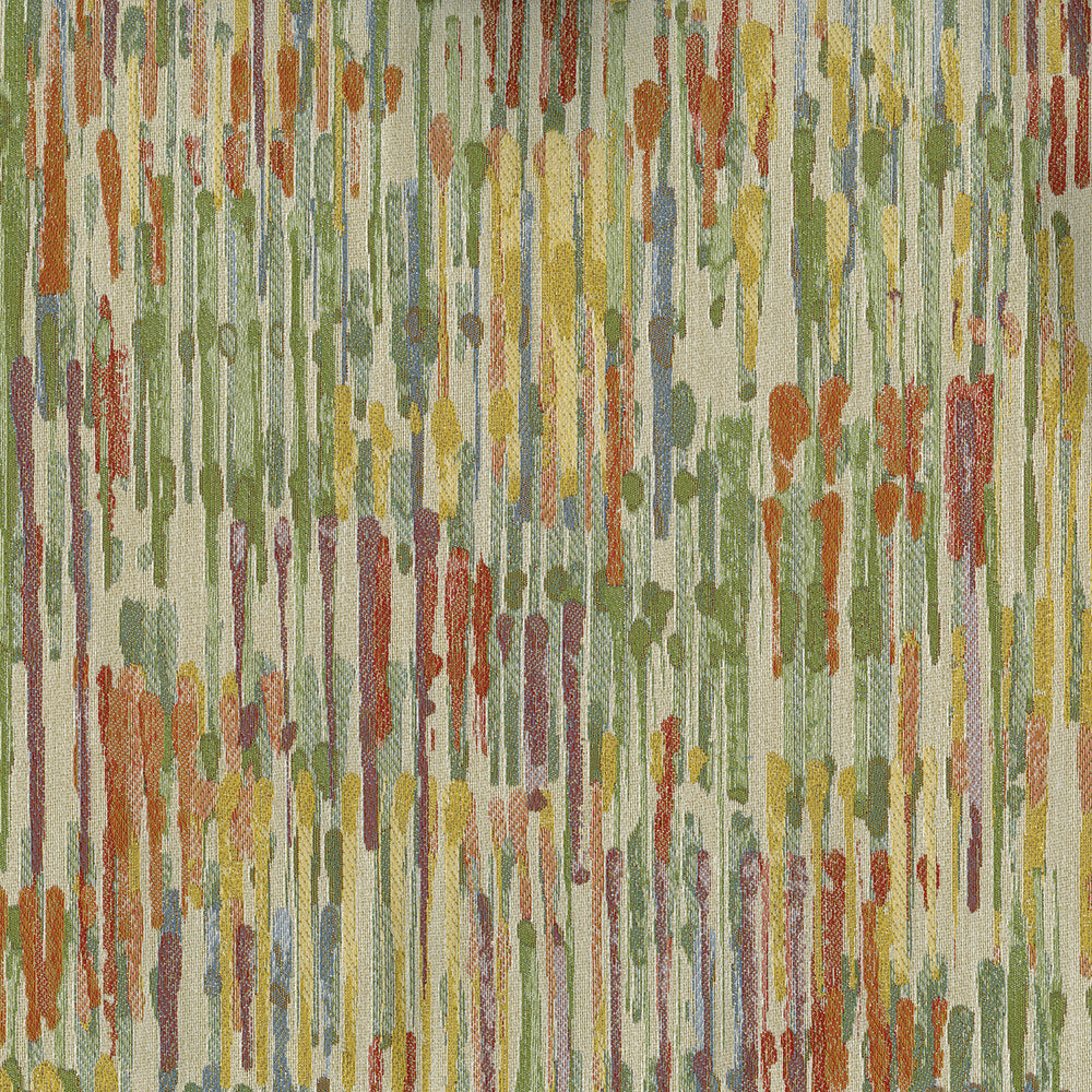Droplet 44 Garden by ABBEYSHEA Designer Fabric 100% Polyester CN 57,000 Double Rubs (Wyzenbeek) </p><p>Repeat: Horizontal: 8.8 in. (22.352 cm) up the roll and Vertical: 27 in. (68.58 cm) across the roll 55 in. (140 cm) - Swanky Fabrics -