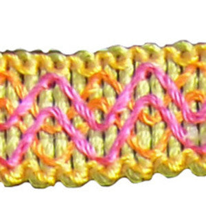 Europatex Fabric Olivia Lime Twist