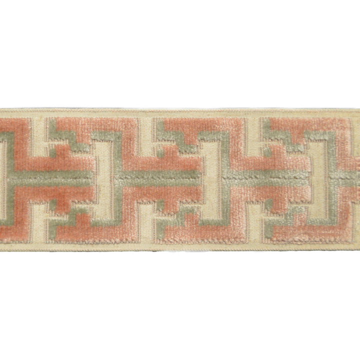 Oslo Blush by Europatex Designer Fabric Oslo 58% Rayon, 31% Polyester, 11% Linen 3.50 inches - Swanky Fabrics -