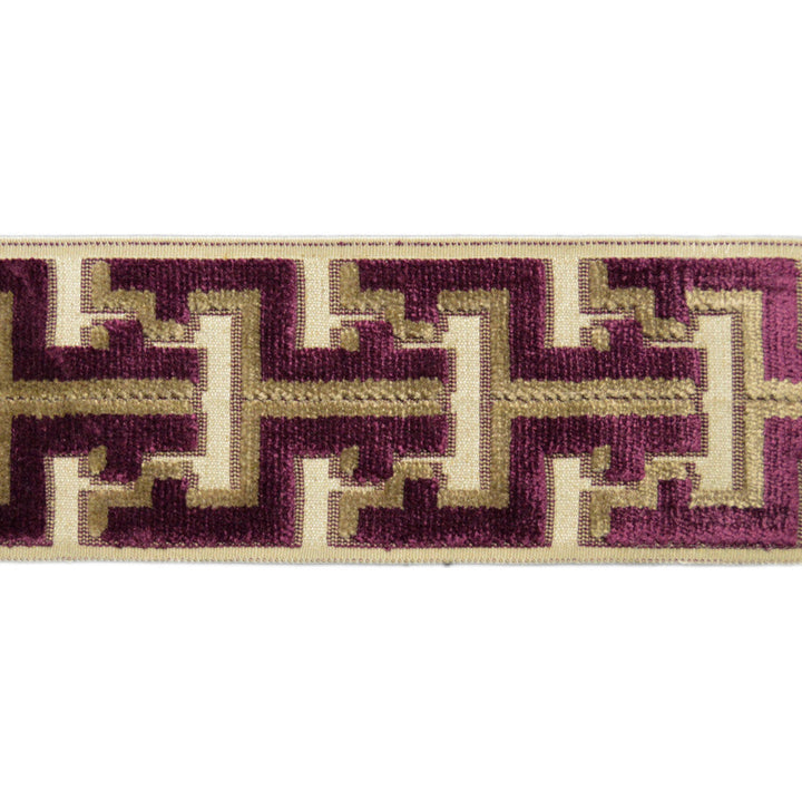 Oslo Currant by Europatex Designer Fabric Oslo 58% Rayon, 31% Polyester, 11% Linen 3.50 inches - Swanky Fabrics -