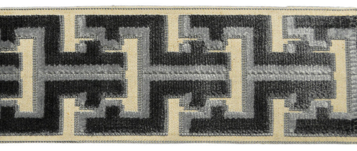 Oslo Fossil by Europatex Designer Fabric Oslo 31% Polyester, 58%Rayon, 11% Linen China Horizontal: 2.75" and Vertical: N/A 3.5" - Swanky Fabrics -