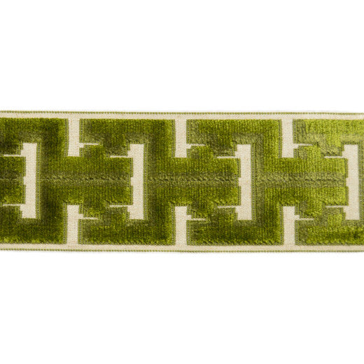Oslo - Lime by Europatex Designer Fabric Oslo 58% Rayon / 31% Polyester / 11% Linen China See Sample Horizontal: N/A and Vertical: N/A 3.50 inches  - Swanky Fabrics -