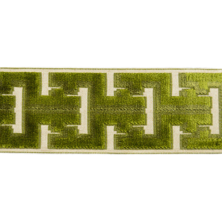 Oslo Lime by Europatex Designer Fabric Oslo 58% Rayon, 31% Polyester, 11% Linen 3.50 inches - Swanky Fabrics -