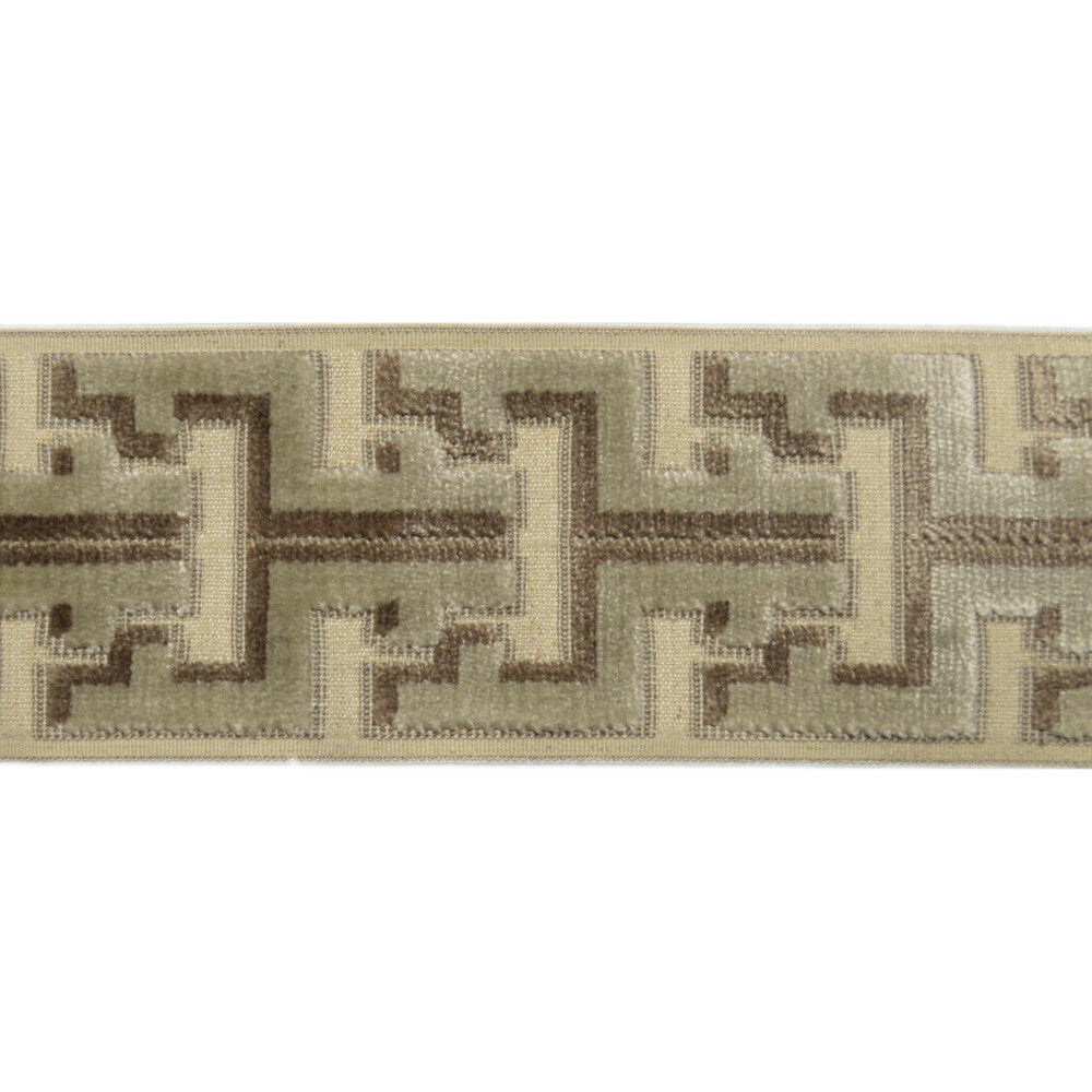 Oslo Vanilla by Europatex Designer Fabric Oslo 58% Rayon, 31% Polyester, 11% Linen 3.50 inches - Swanky Fabrics -