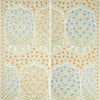 Lee Jofa Wallpaper Sameera Paper Sapphire/Gold