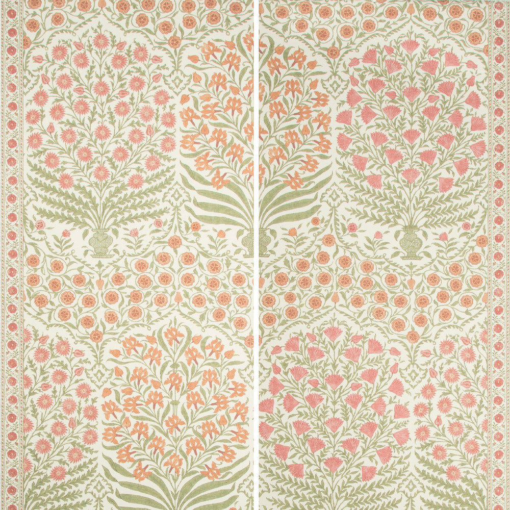 Sameera Paper Spice/Berry by Lee Jofa Designer Wallcovering OSCAR DE LA RENTA WALLPAPER CELLULOSE - 75%;POLYESTER - 25% United States Horizontal: 54 and Vertical: 62 54 - Swanky Fabrics -