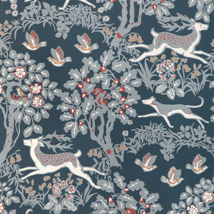 Lee Jofa Wallpaper Mille Fleur Wp Denim P2017104.519.0