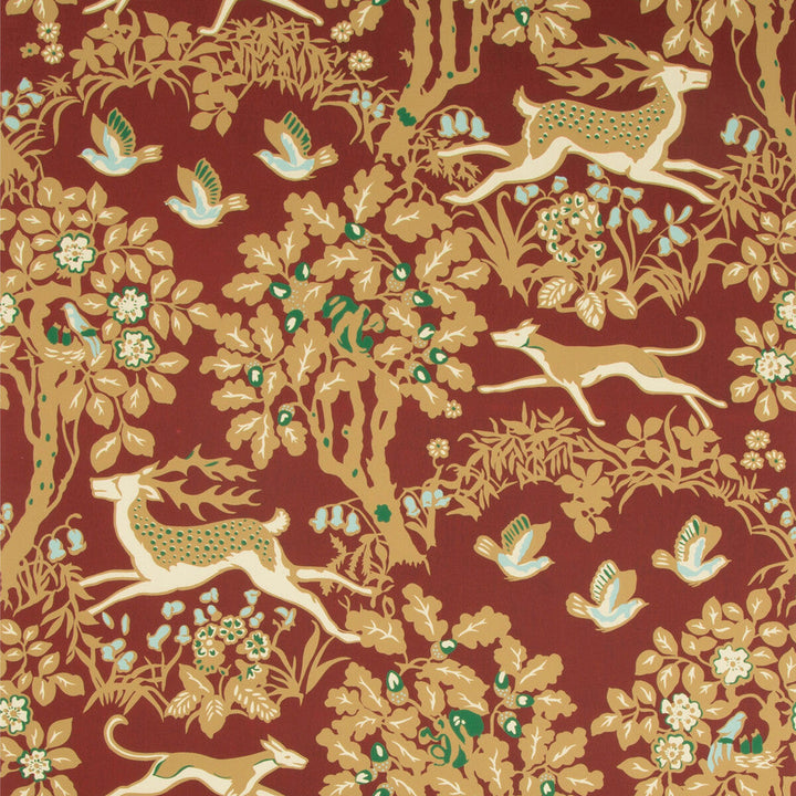 Mille Fleur Wp Berry by Lee Jofa Designer Wallcovering LODGE II WALLPAPER PAPER - 100% United States - Horizontal: 24 and Vertical: 24 24 - Swanky Fabrics -