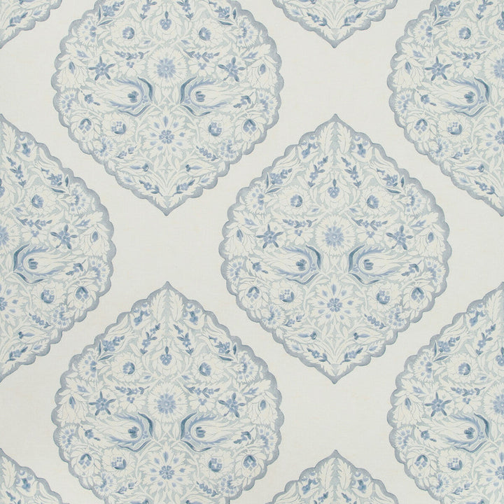 Lido Paper Sky by Lee Jofa Designer Wallcovering WESTPORT WOOD PULP - 45%;BINDER - 20%;MINERAL FILLERS - 20%;POLYESTER - 15% United Kingdom - Horizontal: 18.35 and Vertical: 18.35 27.5 - Swanky Fabrics -