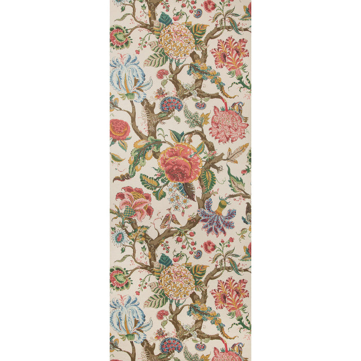 Adlington Paper Berry by Lee Jofa Designer Wallcovering MANOR HOUSE WALLPAPER CELLULOSE - 45%;BINDER - 20%;MINERAL FILLERS - 20%;POLYESTER - 15% United Kingdom - Horizontal: 27.5 and Vertical: 47 27.5 - Swanky Fabrics -