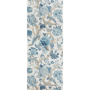 Lee Jofa Wallpaper Adlington Paper Indigo