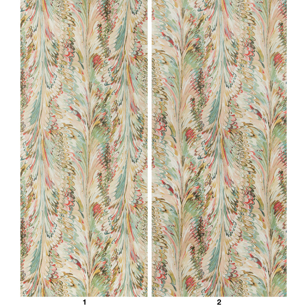 Taplow Paper Juniper/Petal by Lee Jofa Designer Wallcovering MANOR HOUSE WALLPAPER PULP - 80%;POLYESTER - 20% Austria - Horizontal: 17.9 and Vertical: 31.5 53.7 - Swanky Fabrics -