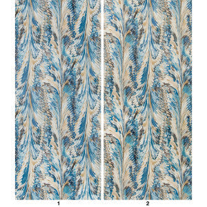 Lee Jofa Wallpaper Taplow Paper Navy/Slate
