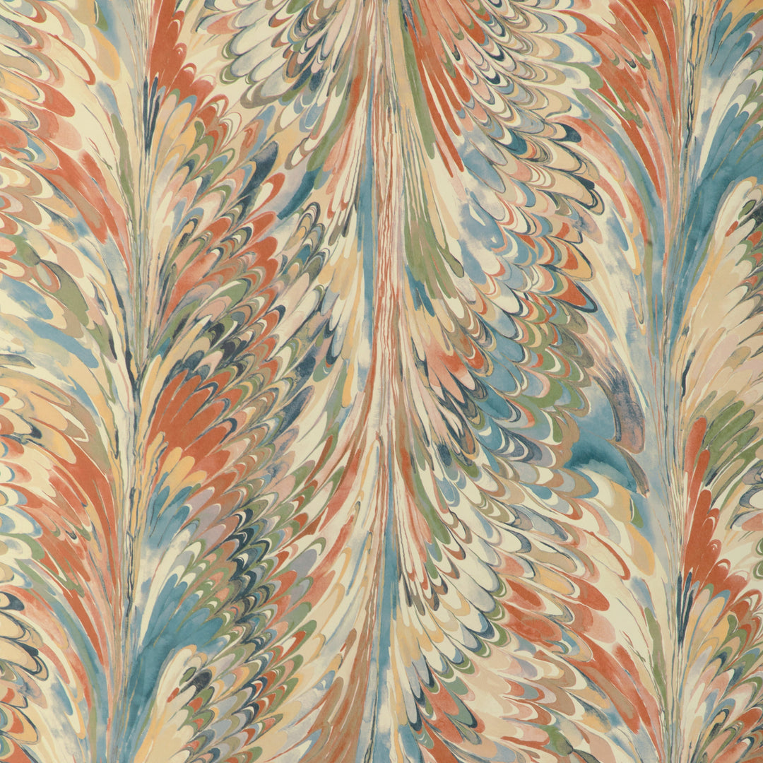 Lee Jofa Wallcovering Clay/Blue
