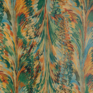 Lee Jofa Wallpaper Taplow Paper Teal/Bronze P2019103.354.0