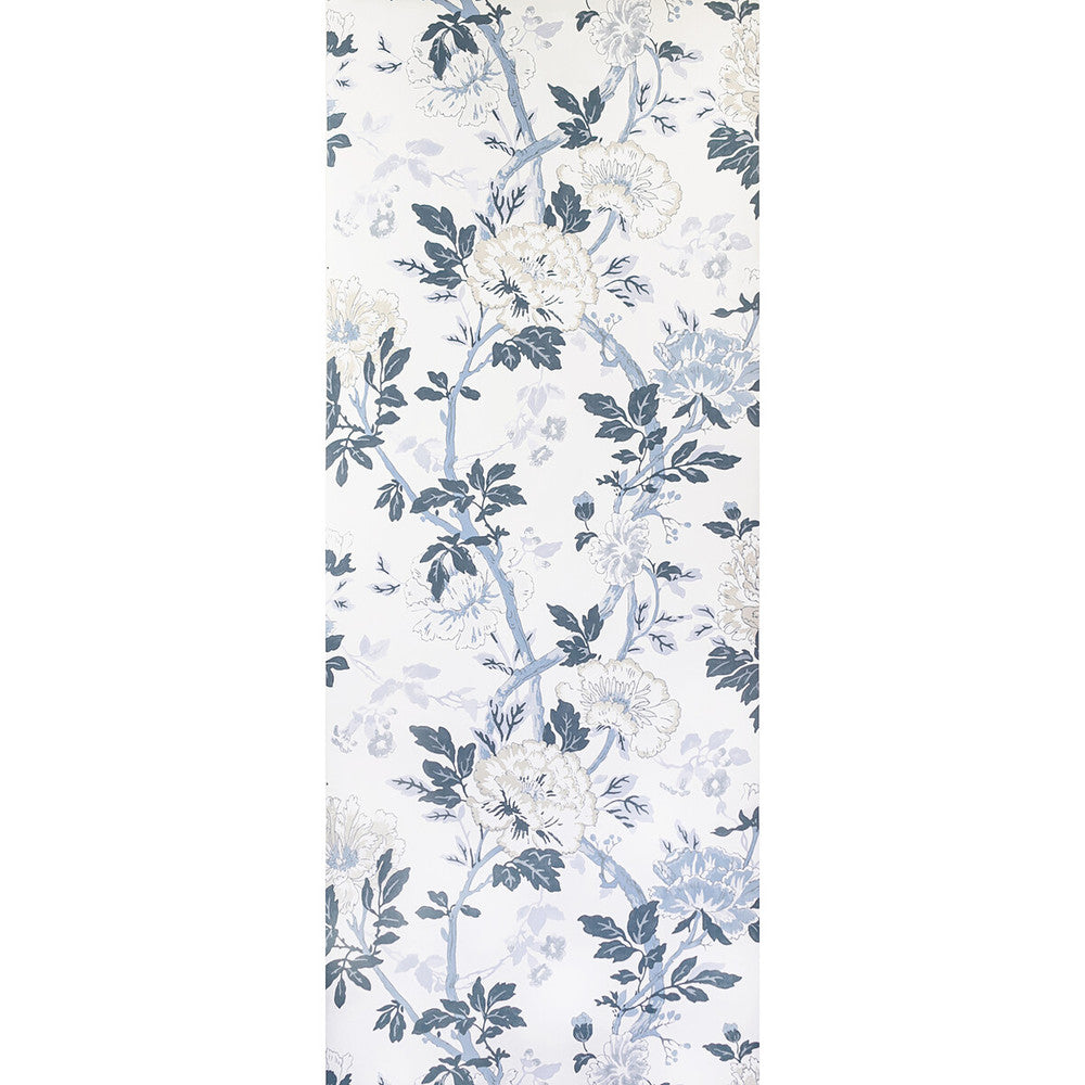 Inisfree Wp Denim by Lee Jofa Designer Wallcovering CARRIER AND COMPANY CELLULOSE - 45%;BINDER - 20%;MINERAL FILLERS - 20%;POLYESTER - 15% United Kingdom - Horizontal: 27.5 and Vertical: 33.74 27.5 - Swanky Fabrics -