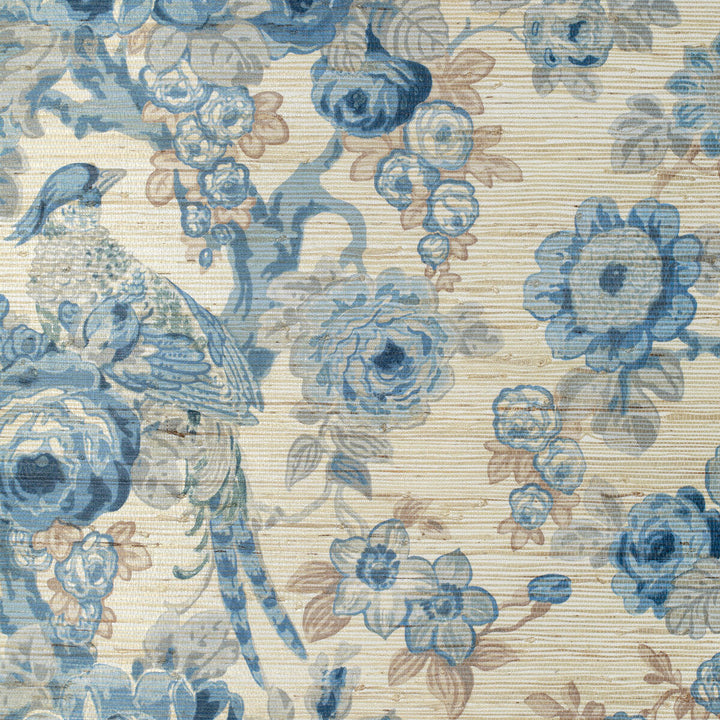 Avondale Paper Blue/Slate by Lee Jofa Wallcovering Lee Jofa Wallcovering Avondale Paper Blue/SlateWallcovering AVONDALE WALLPAPER HEMP - 50%;NON WOVEN - 30%;COTTON - 10%;BINDER - 9%;OTHER - 1% United Kingdom </p><p>Repeat: H: 27.5, V: 26.7 27.5 - Fabric Carolina -