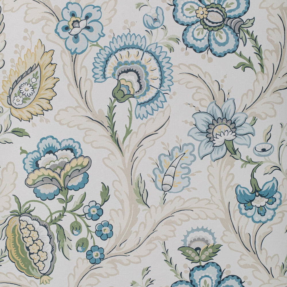 Wimberly Paper Blue/Spring by Lee Jofa Wallcovering Lee Jofa Wallcovering Wimberly Paper Blue/SpringWallcovering AVONDALE WALLPAPER WOOD PULP - 45%;BINDER - 20%;MINERAL FILLERS - 20%;POLYESTER - 15% United Kingdom </p><p>Repeat: H: 27.5, V: 27.2 27.5 - Fabric Carolina -