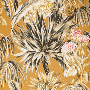 Lee Jofa Wallpaper Caluya Paper Bronze