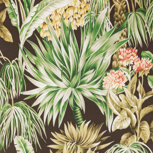 Lee Jofa Wallpaper Caluya Paper Espresso