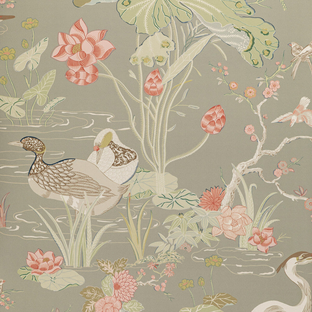 Luzon Paper Fawn by Lee Jofa Designer Wallcovering MINDORO WALLPAPER WOOD PULP - 45%;BINDER - 20%;MINERAL FILLERS - 20%;POLYESTER - 15% United Kingdom Horizontal: 27.5 and Vertical: 41.8 27.5 - Swanky Fabrics -