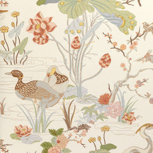 Lee Jofa Wallpaper Luzon Paper Apricot