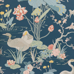 Lee Jofa Wallpaper Luzon Paper Sapphire