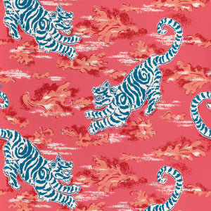 Lee Jofa Wallpaper Bongol Paper Poppy