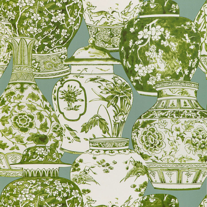 Pandan Paper Mist/Jade by Lee Jofa Wallcovering Lee Jofa Wallcovering Pandan Paper Mist/JadeWallcovering MINDORO WALLPAPER CELLULOSE - 60%;POLYESTER - 24%;MINERAL FILLERS - 12%;BINDER - 4% Italy </p><p>Repeat: H: 26.77, V: 25.2 26.77 - Fabric Carolina -