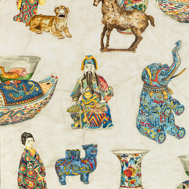 Tambelan Paper Lacquer by Lee Jofa Designer Wallcovering MINDORO WALLPAPER PULP - 80%;POLYESTER - 20% Austria Horizontal: 28.74 and Vertical: 31.1 28.74 - Swanky Fabrics -