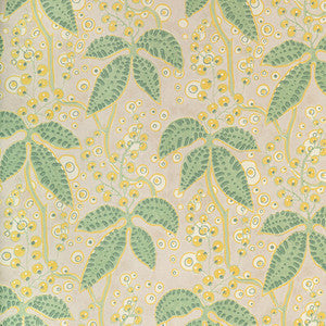 Lee Jofa Wallpaper Putnam Paper Celery/Yellow