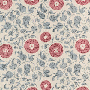 Lee Jofa Wallpaper Eldora Sky/Brick P2023103.195.0