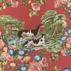 Lee Jofa Wallpaper Whippets Paper Red P2023120.19.0