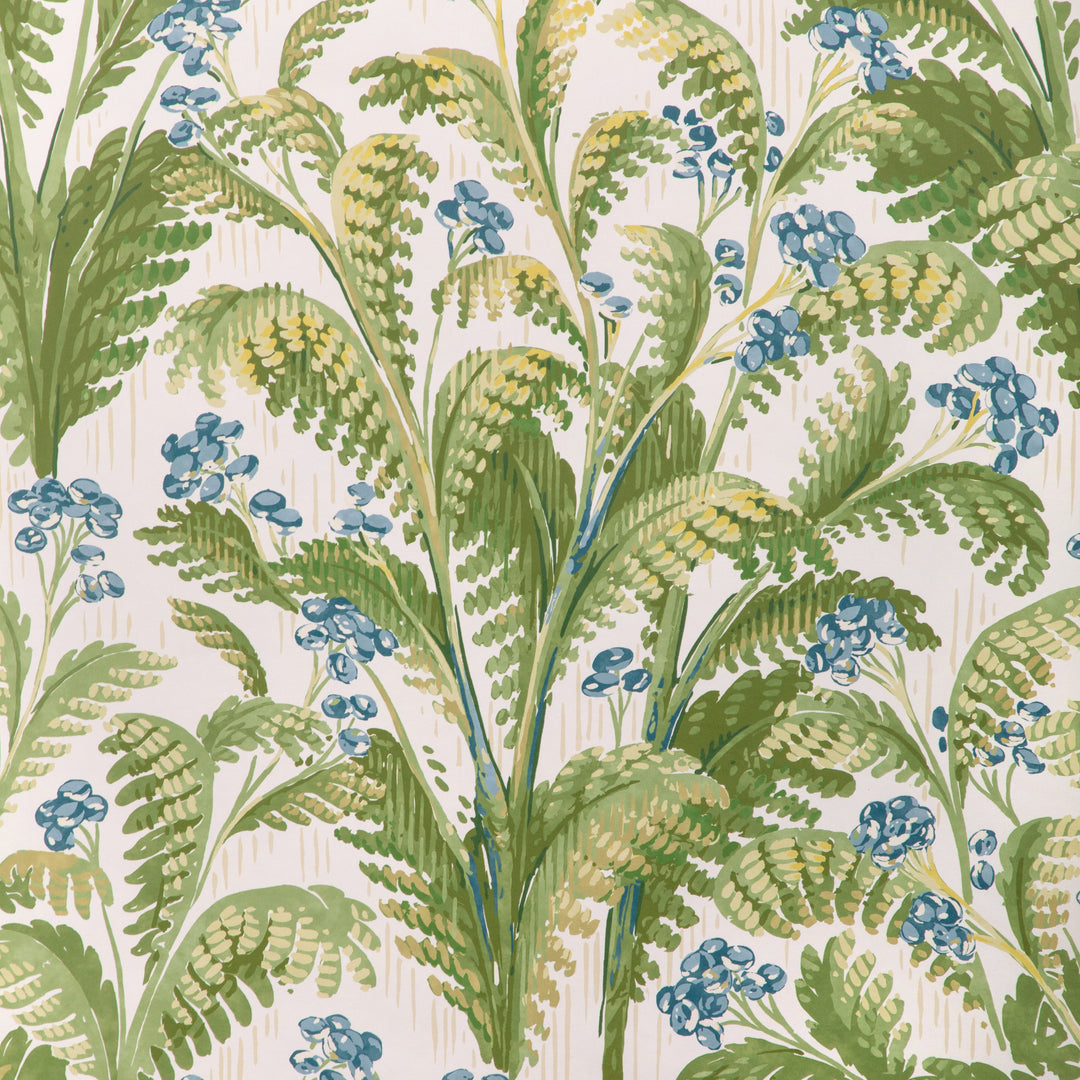 Lee Jofa Wallcovering Denim
