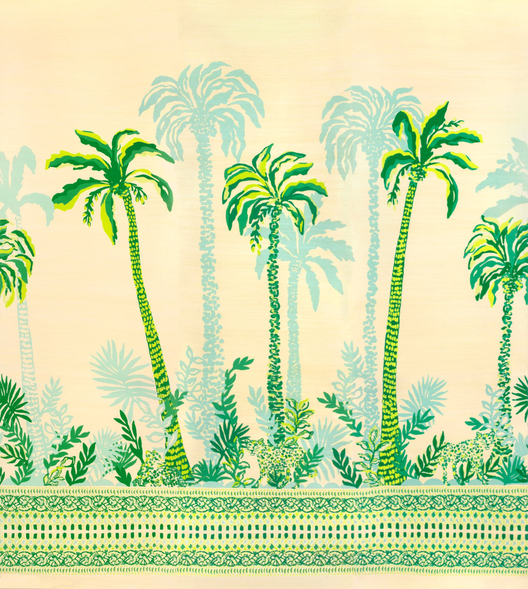Lee Jofa Wallcovering Green