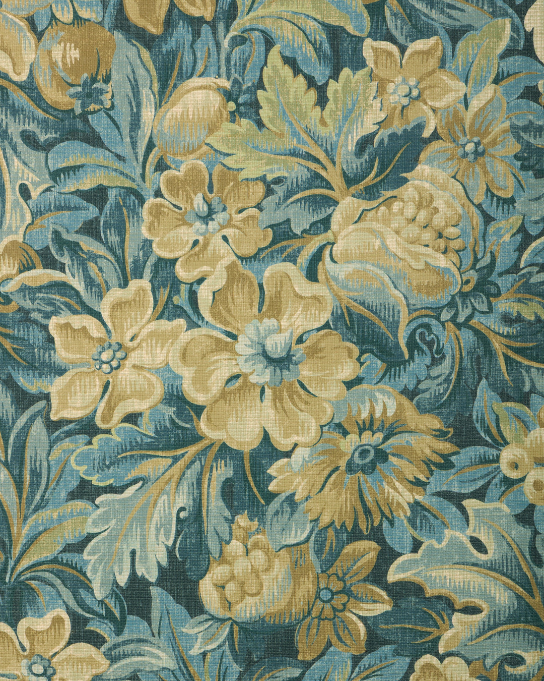 Lee Jofa Wallcovering Indigo